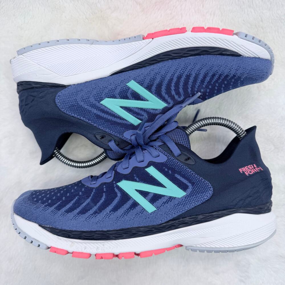 New Balance Fresh Foam 860v11 Womens Running Shoes Indigo Blue Size 7.5 - Picture 6 of 10